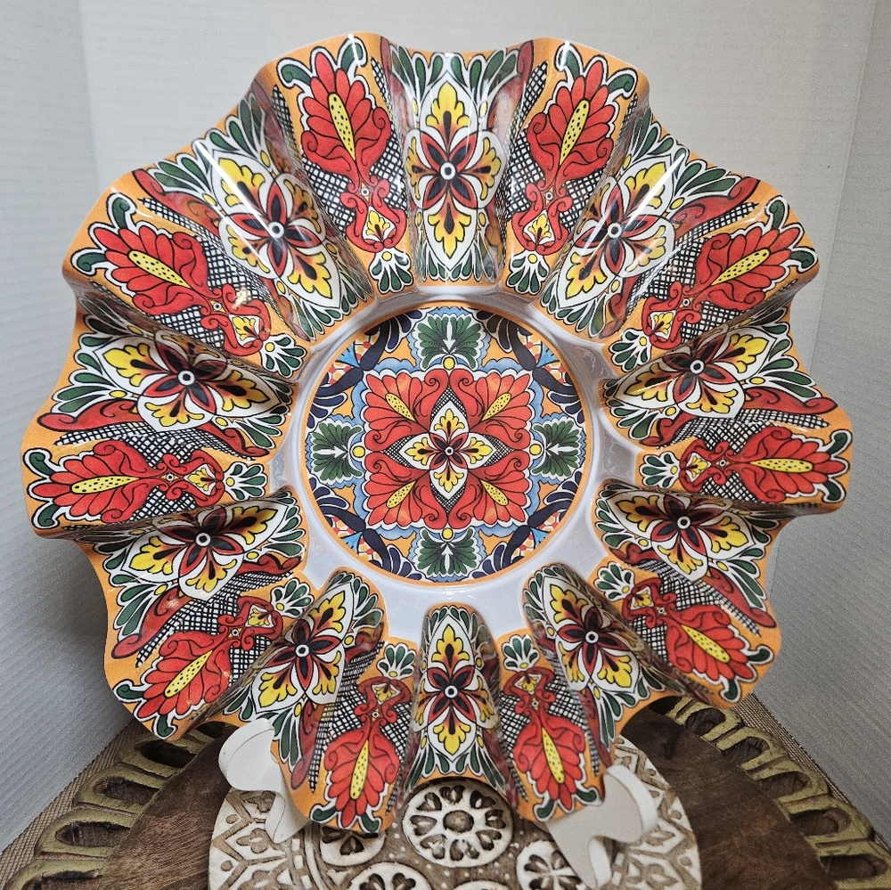 Prepara Taco Holder Carousel Stand - Melamine dish - Holds 10 Tacos